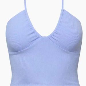 Wilfred merci halter top Aritzia blue NWT